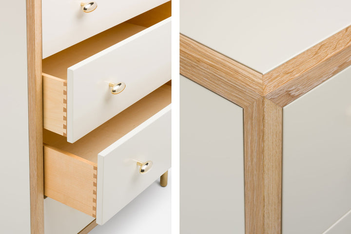 WHITE OILED OAK & BONE SATIN MATTE HDF