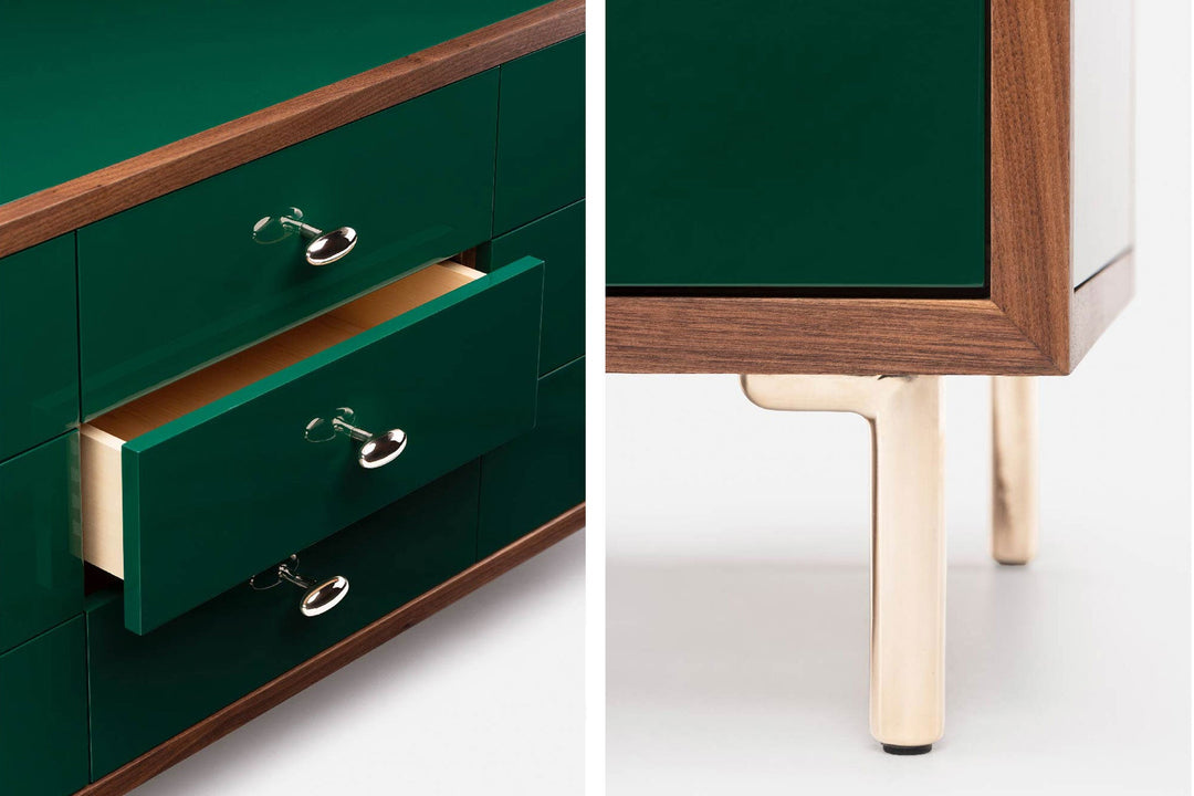 DANISH OILED WALNUT & FOREST GLOSS HDF