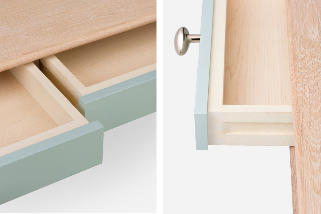 WHITE OILED OAK & LAGOON GLOSS HDF