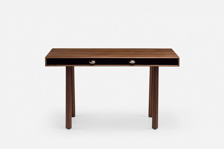 DANISH OILED WALNUT & BLACK GLOSS HDF