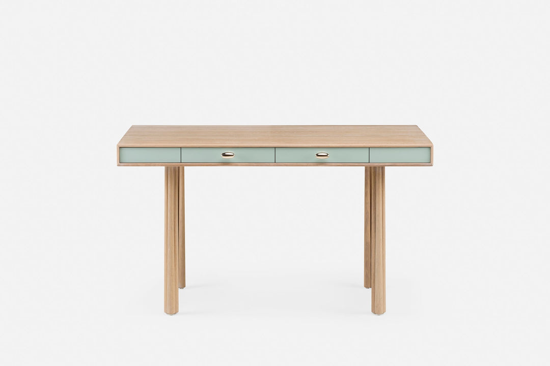 WHITE OILED OAK & LAGOON GLOSS HDF