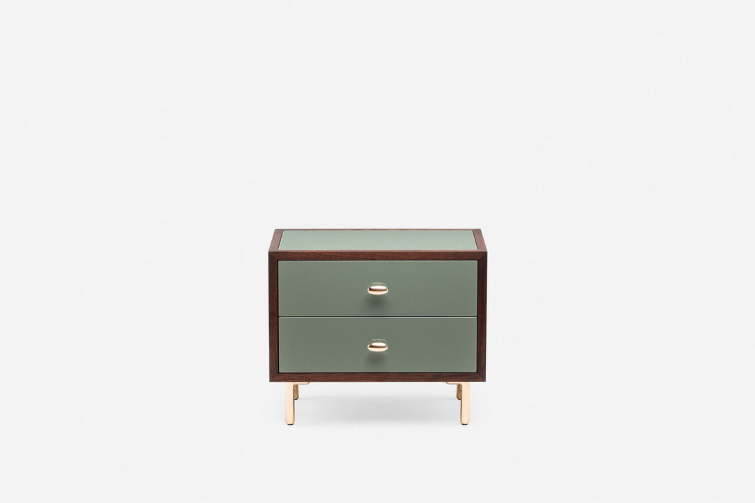 BLACK OILED WALNUT & COVE GLOSS HDF