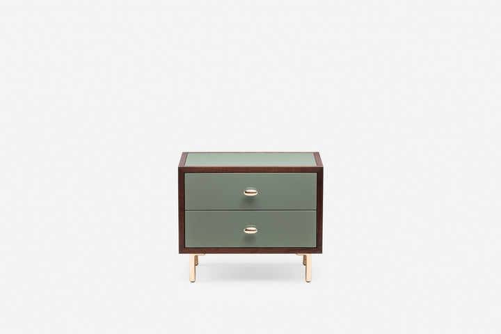 BLACK OILED WALNUT & COVE GLOSS HDF