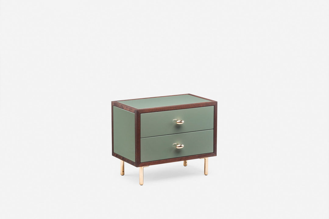 BLACK OILED WALNUT & COVE GLOSS HDF