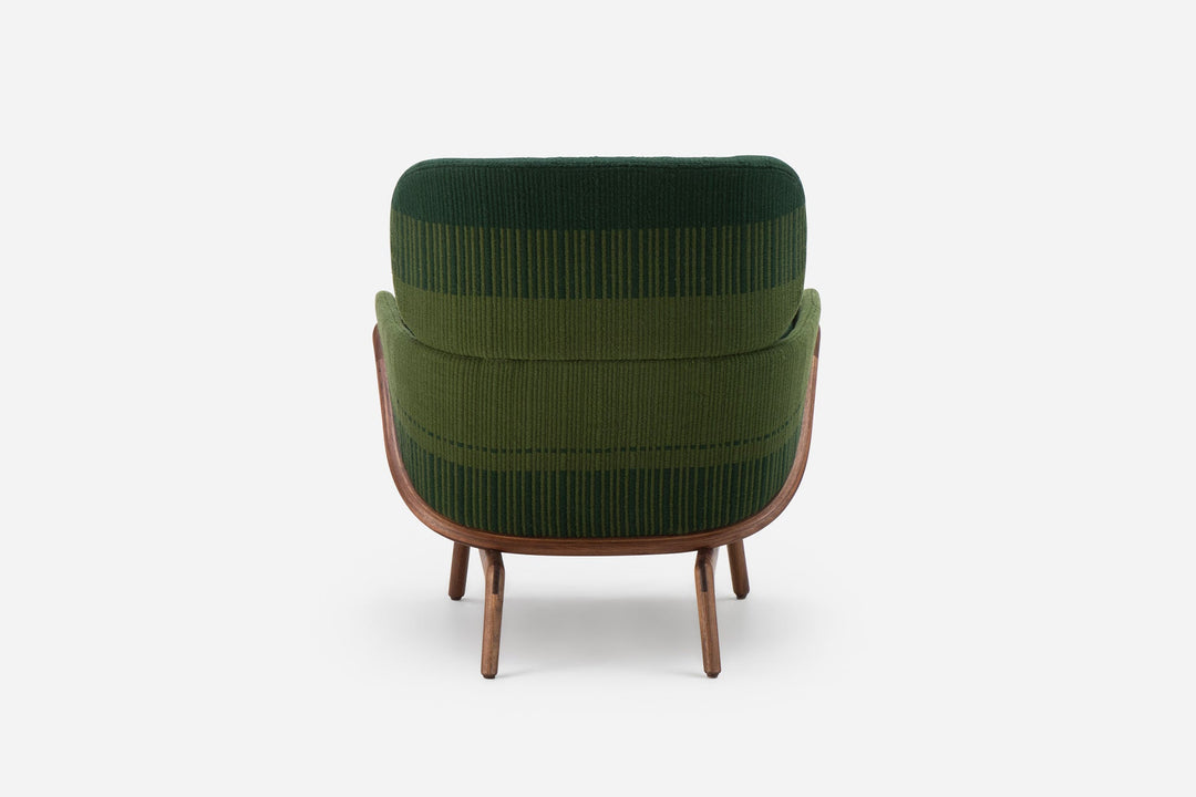 DANISH OILED WALNUT & MANTA LIDO VERDE ESCURO / VERDE TROPA