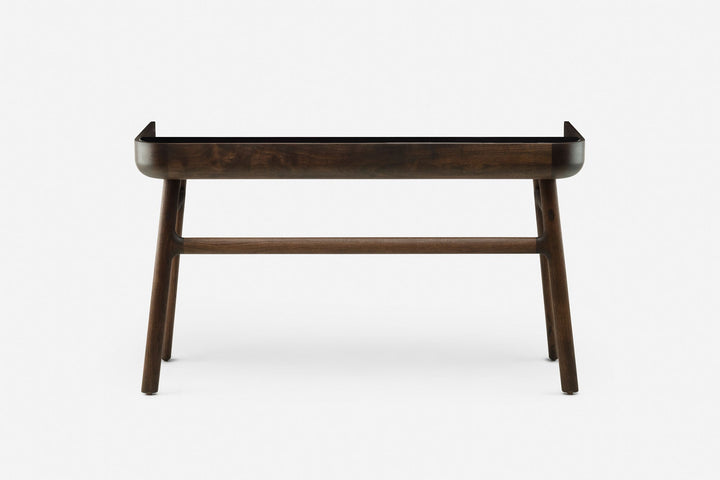 BLACK OILED WALNUT & BLACK GLOSS HDF