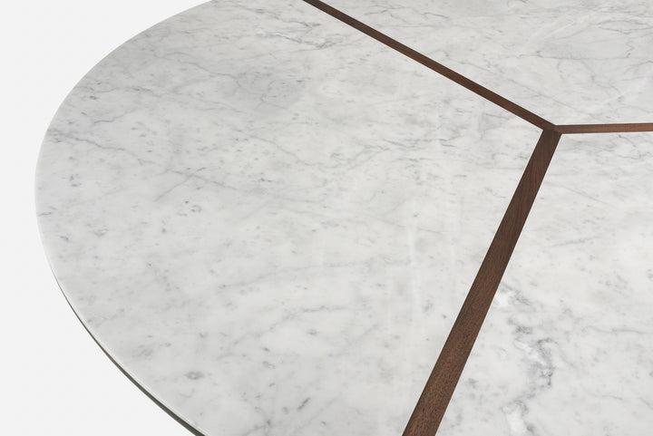 BLACK OILED WALNUT & CARRARA MARBLE