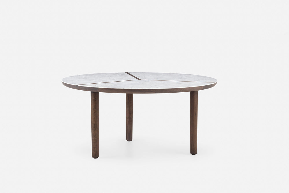 BLACK OILED WALNUT & CARRARA MARBLE