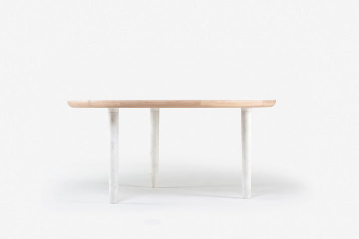 WHITE OILED OAK & CARRARA MARBLE