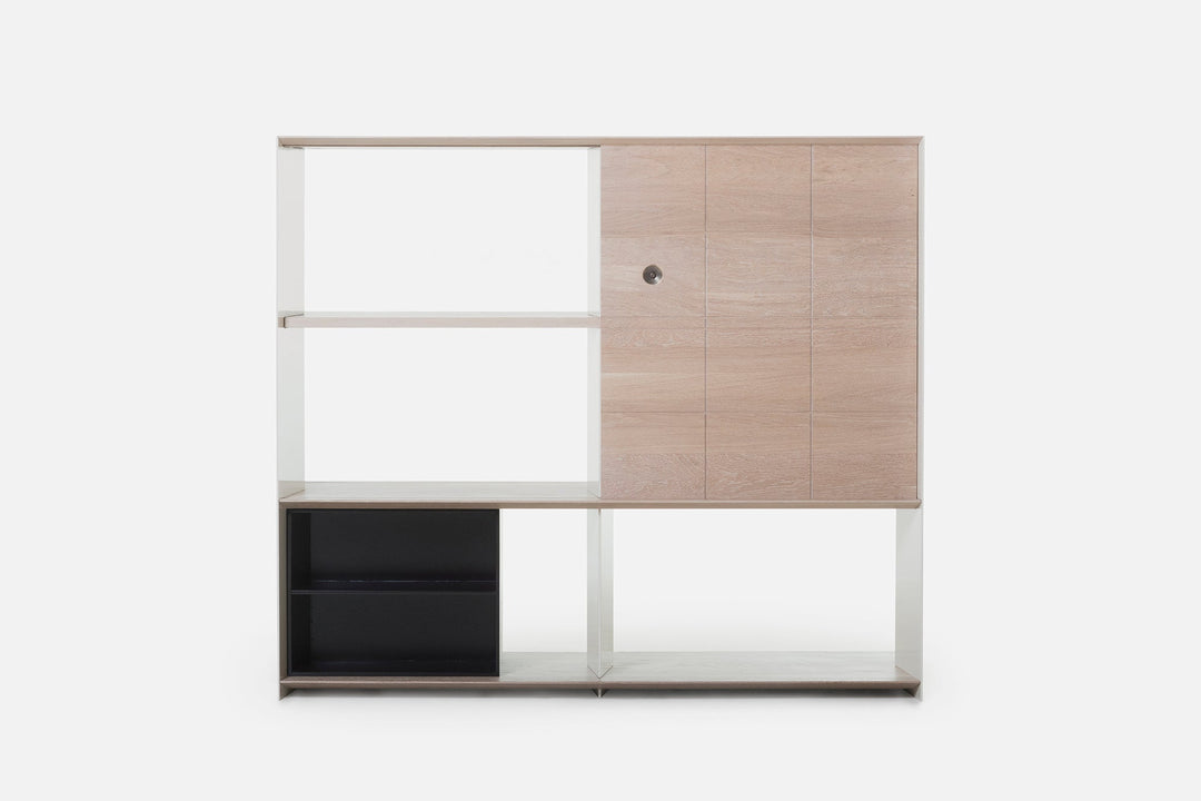 WHITE OILED OAK & BONE GLOSS HDF