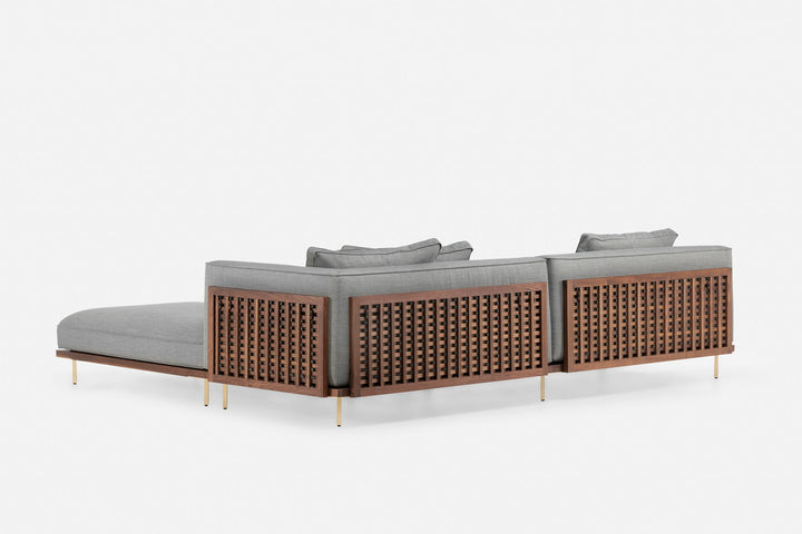 DANISH OILED WALNUT & CANVAS 134