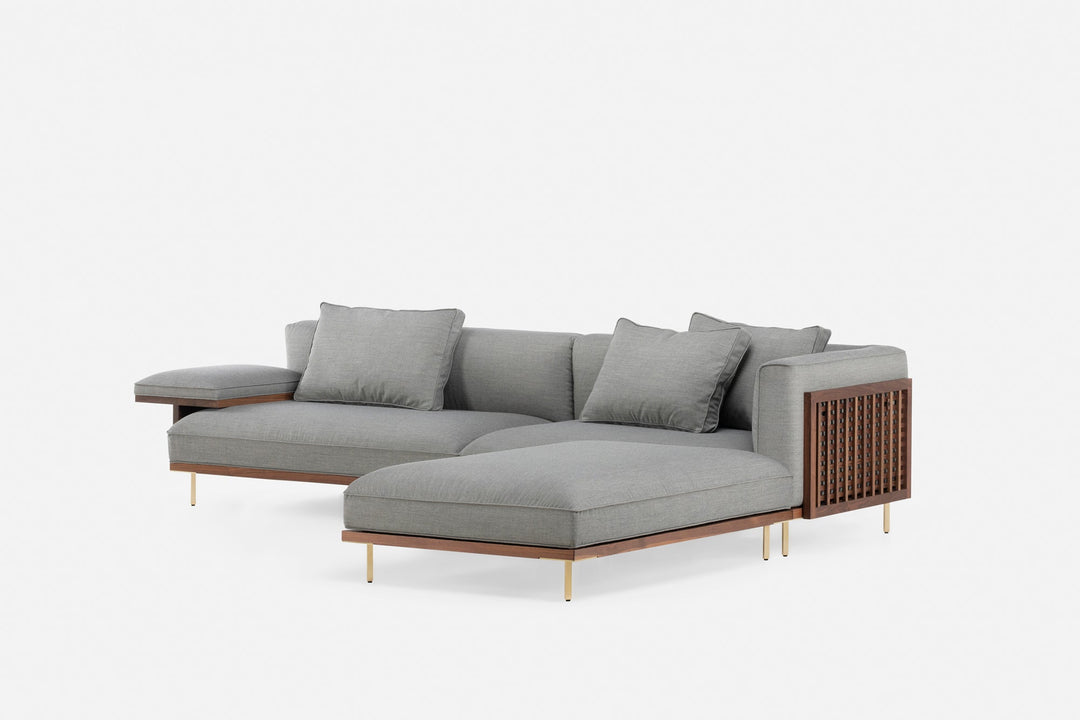 DANISH OILED WALNUT & CANVAS 134