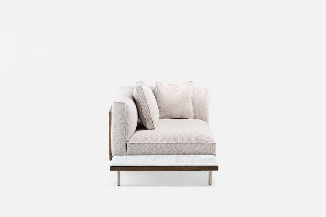 BLACK OILED OAK & CODA 2 232 & CARRARA MARBLE (MODEL: 08R)