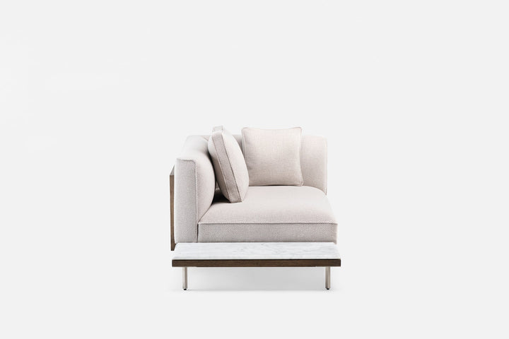 BLACK OILED OAK & CODA 2 232 & CARRARA MARBLE (MODEL: 08R)