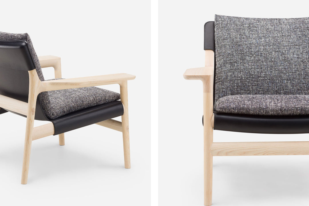 WHITE OILED ASH & BLACK LEATHER & SONAR 173