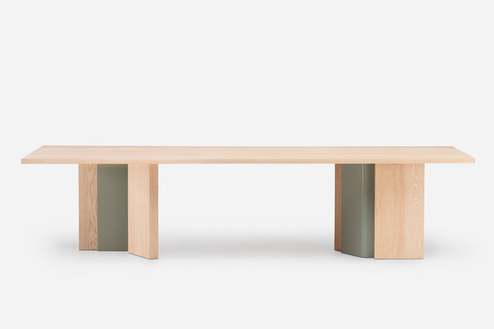 WHITE OILED ASH & FJORD PAINTED HDF (MODEL: L)