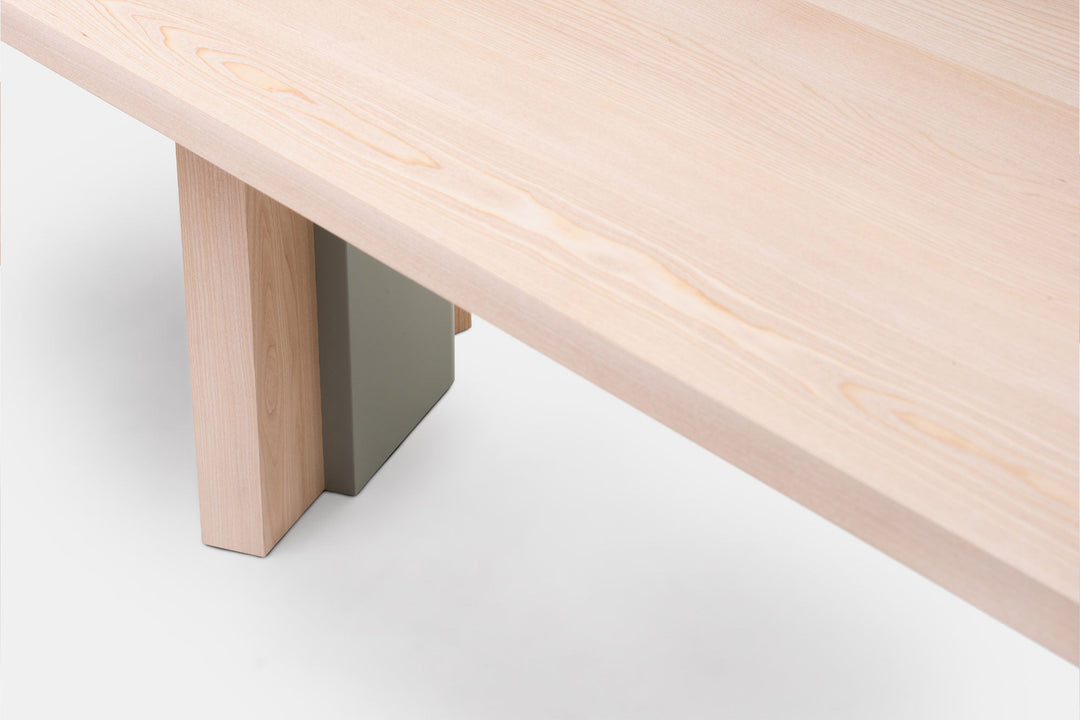 WHITE OILED ASH & FJORD PAINTED HDF (MODEL: L)