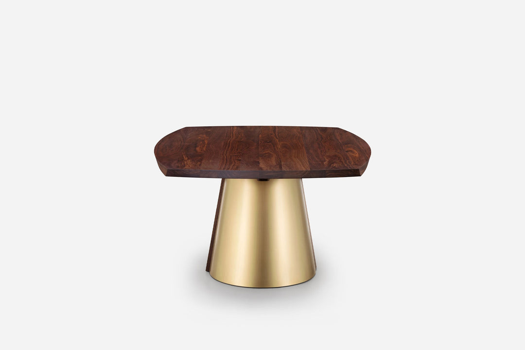 DANISH OILED WALNUT & BRASS