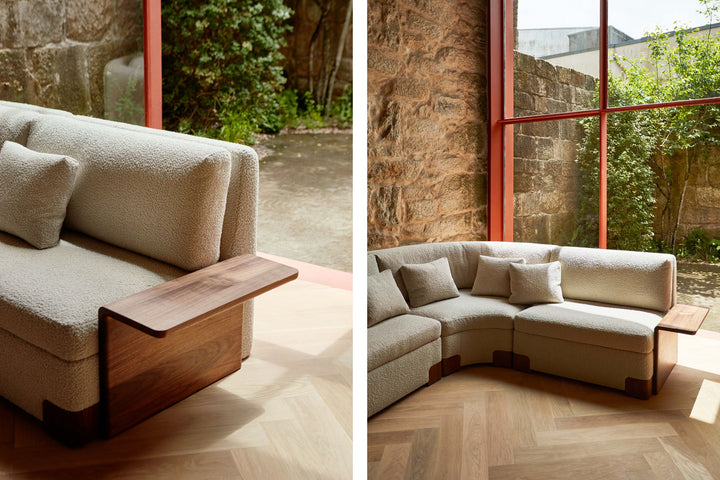 DANISH OILED WALNUT & ELLE 220 (MODEL: 11R) WITH 182T SIDE TABLE