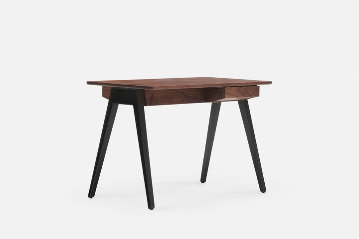 DANISH OILED WALNUT & CAST IRON