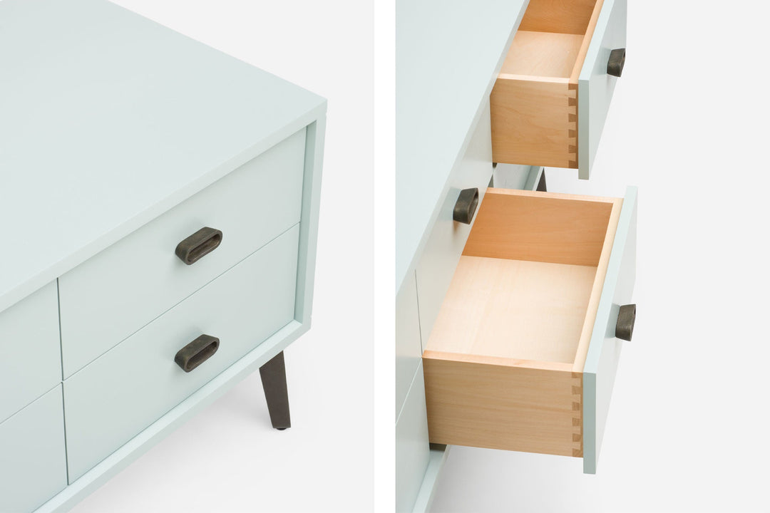 LAGOON PAINTED ASH & CAST IRON