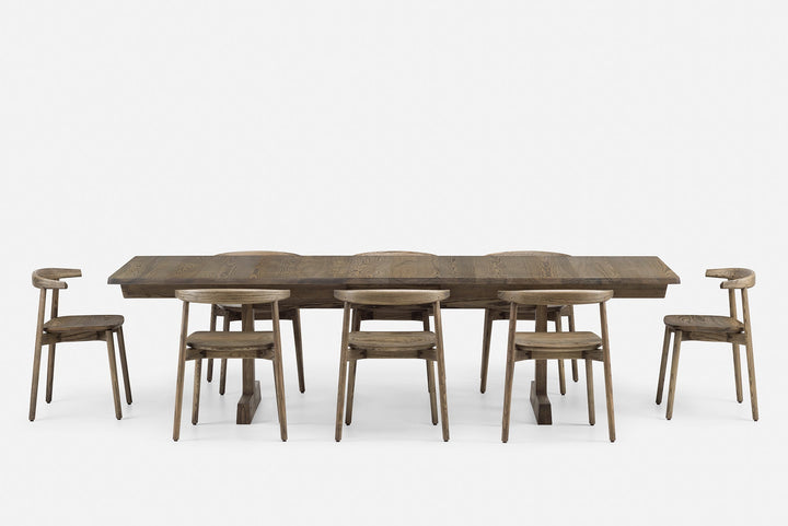 BLACK OILED ASH (ONE LEAF + ANDO CHAIR)