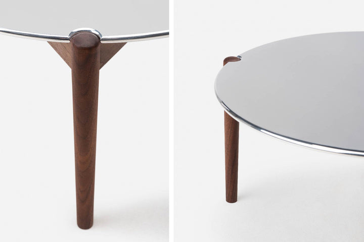 DANISH OILED WALNUT & ALUMINIUM