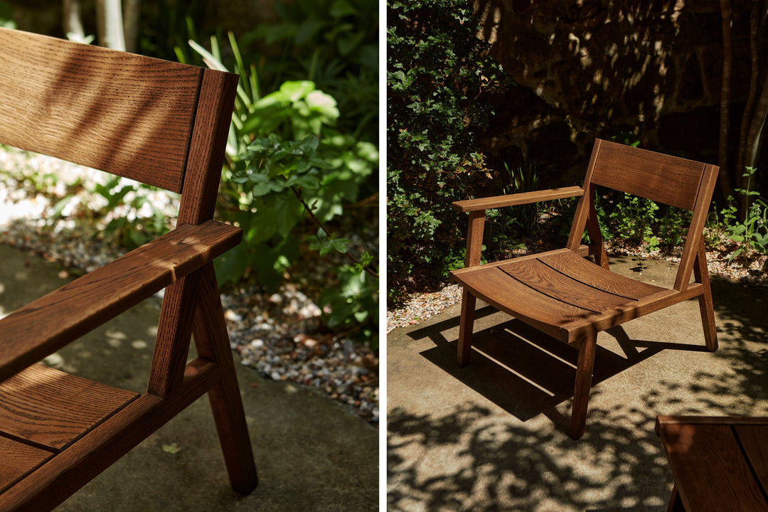 98.6°F OUTDOOR ONE ARMED LOUNGE CHAIR