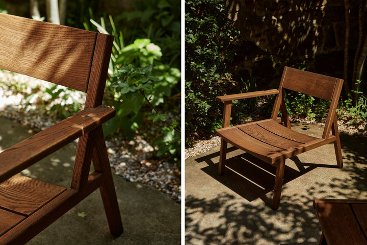 98.6°F OUTDOOR ONE ARMED LOUNGE CHAIR