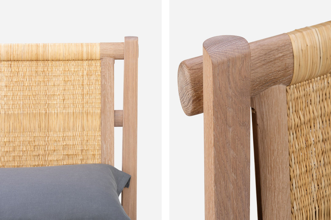 WHITE OILED OAK & JUNCO