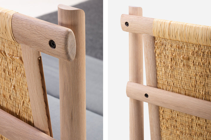 WHITE OILED OAK & JUNCO