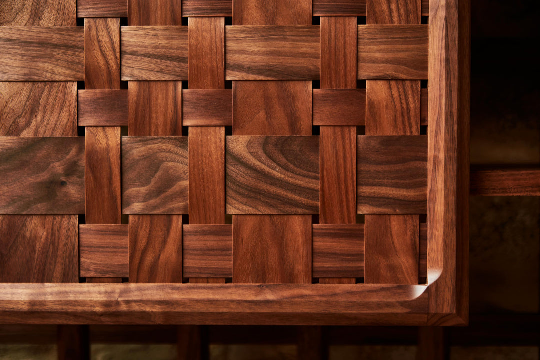 DANISH OILED WALNUT & GREY CERAMIC (MODEL: SF)