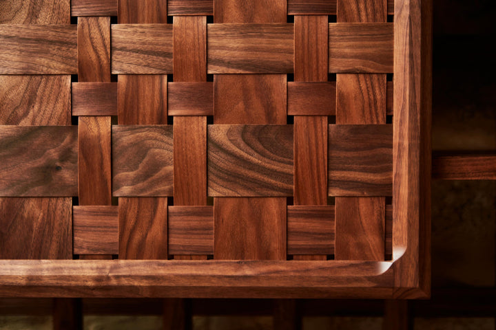 DANISH OILED WALNUT & GREY CERAMIC (MODEL: SF)