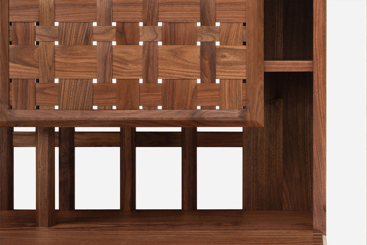 DANISH OILED WALNUT & GREY CERAMIC (MODEL: MF)