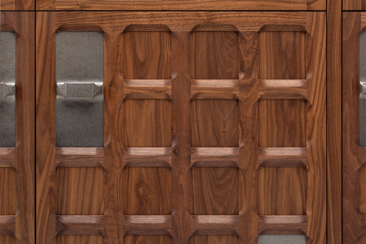 DANISH OILED WALNUT & GREY CERAMIC (MODEL: LLF)