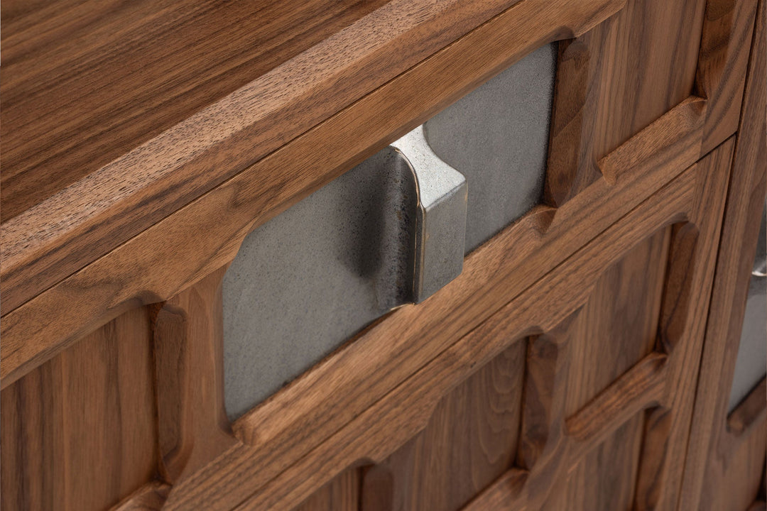 DANISH OILED WALNUT & GREY CERAMIC (MODEL: LLF)