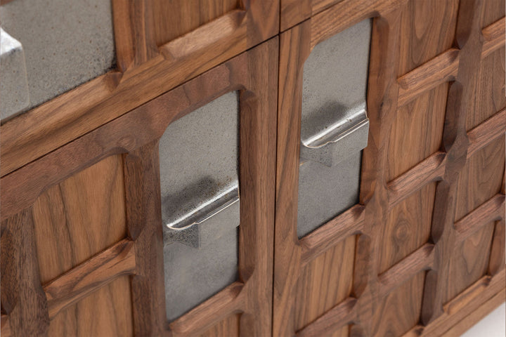 DANISH OILED WALNUT & GREY CERAMIC (MODEL: LLF)