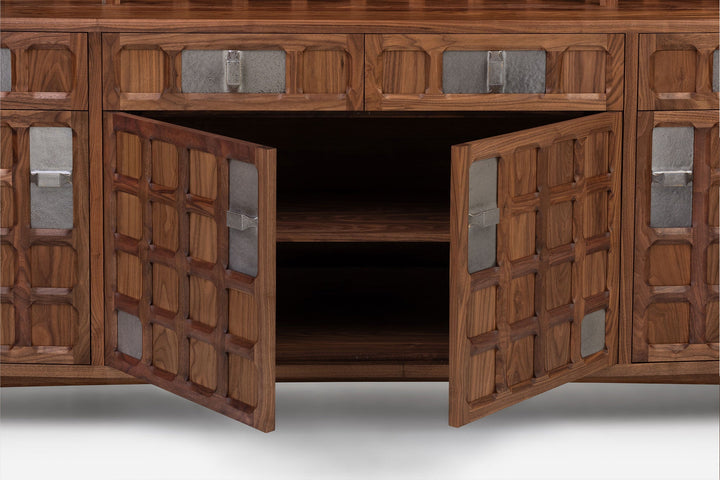 DANISH OILED WALNUT & GREY CERAMIC (MODEL: LF)