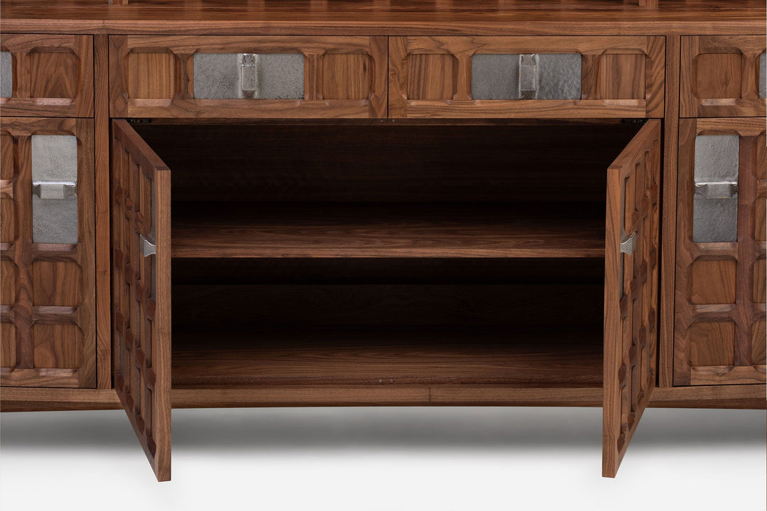 DANISH OILED WALNUT & GREY CERAMIC (MODEL: LF)