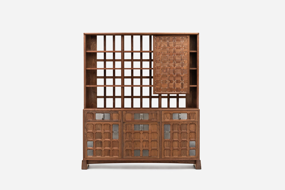 DANISH OILED WALNUT & GREY CERAMIC (MODEL: MF)