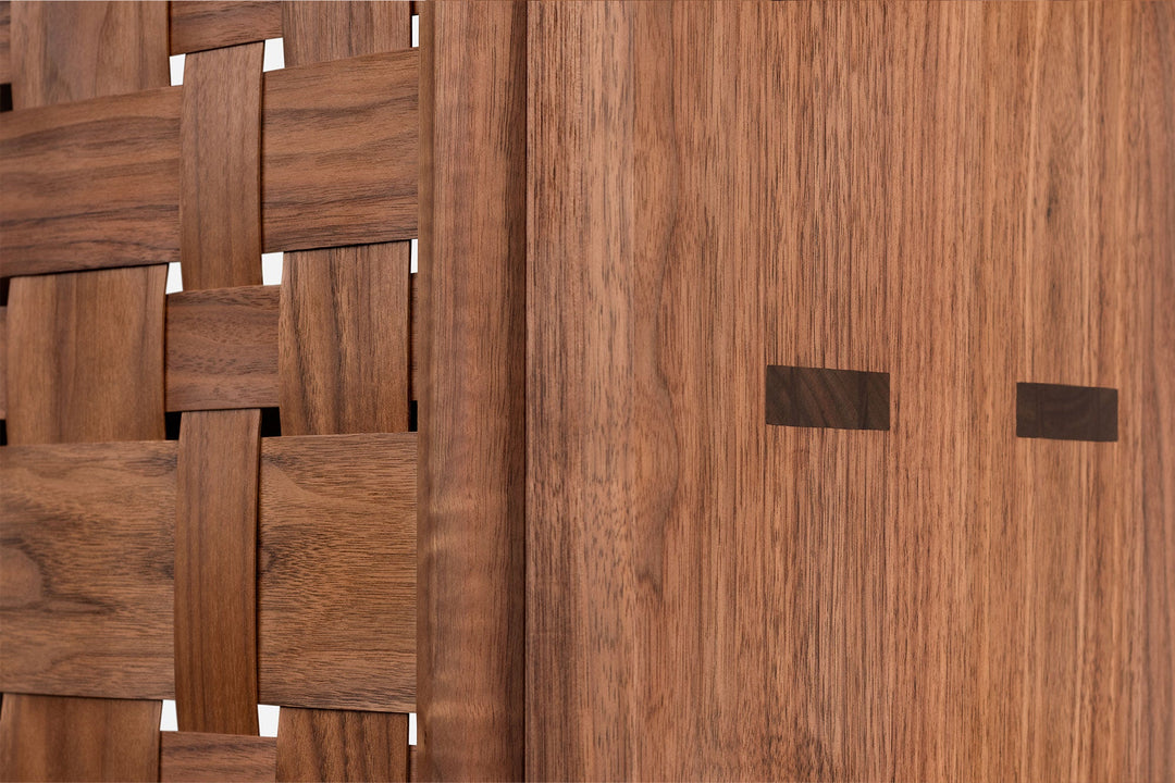 DANISH OILED WALNUT & GREY CERAMIC (MODEL: SF)