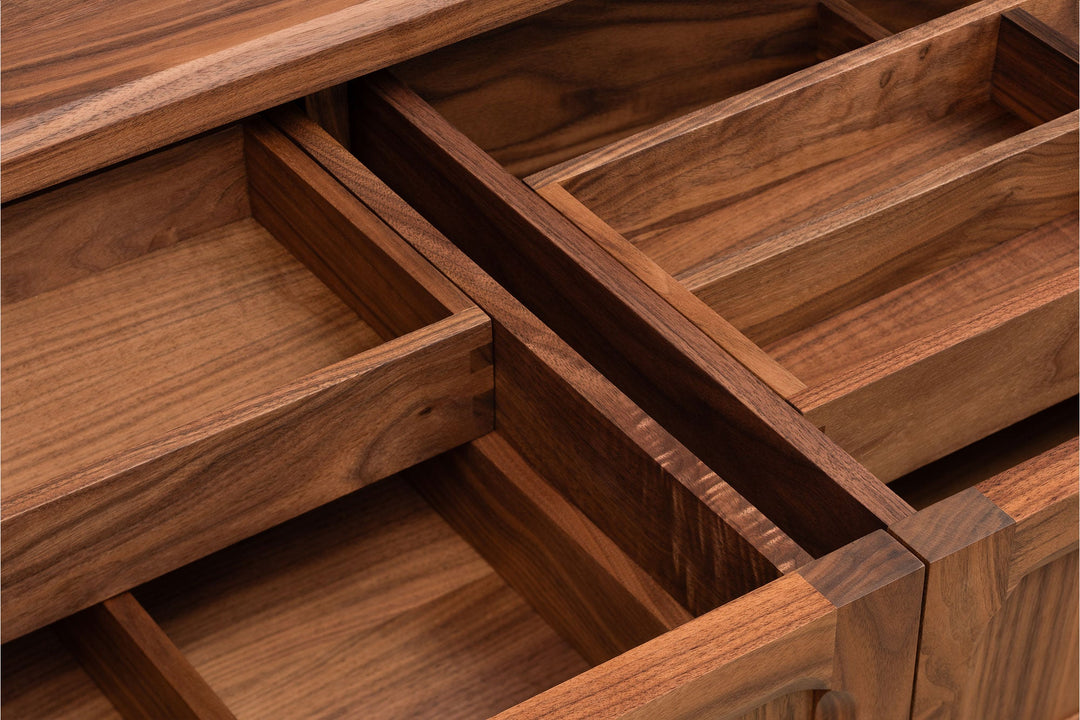 DANISH OILED WALNUT & GREY CERAMIC (MODEL: LSF)