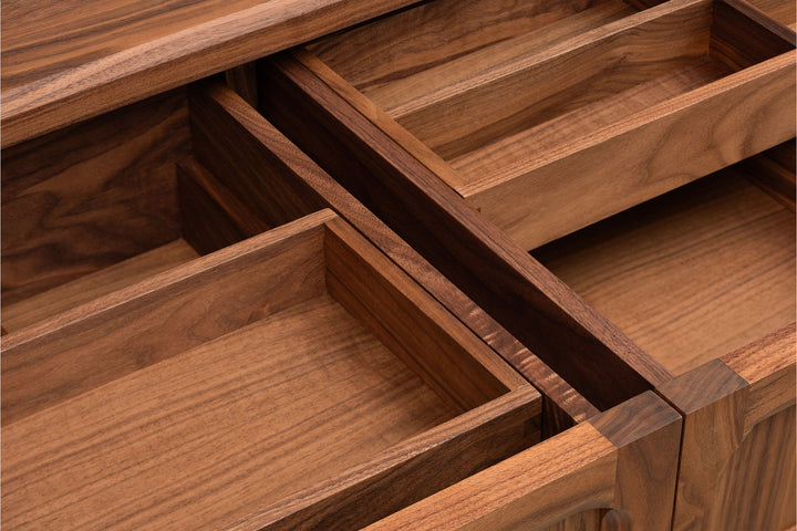 DANISH OILED WALNUT & GREY CERAMIC (MODEL: SF)