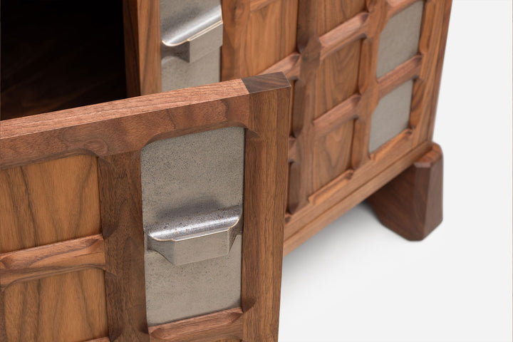 DANISH OILED WALNUT & GREY CERAMIC (MODEL: SF)