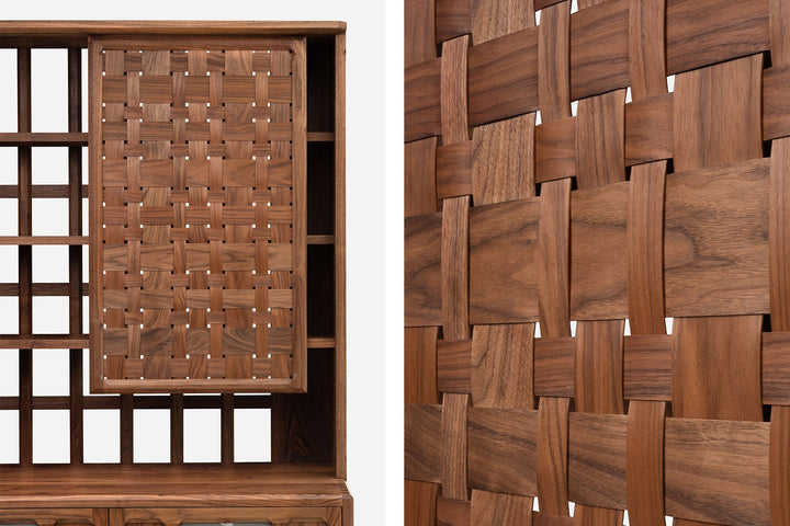 DANISH OILED WALNUT & GREY CERAMIC (MODEL: SF)