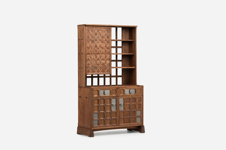 DANISH OILED WALNUT & GREY CERAMIC (MODEL: SF)