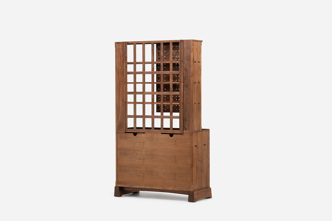 DANISH OILED WALNUT & GREY CERAMIC (MODEL: SF)