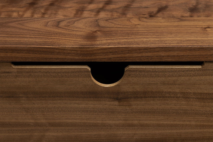 DANISH OILED WALNUT & GREY CERAMIC (MODEL: LSF)