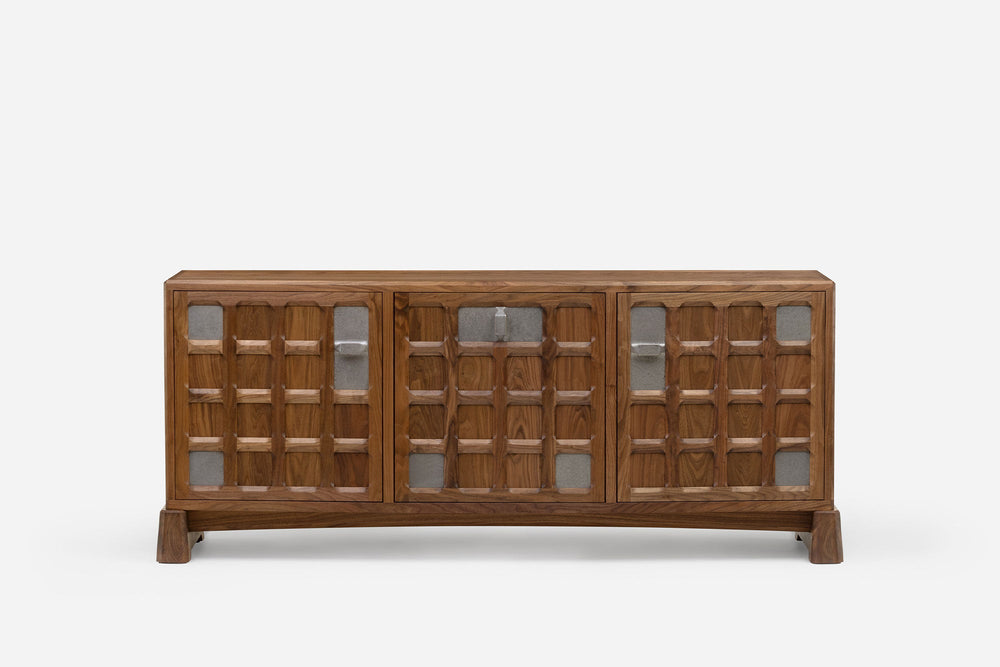 DANISH OILED WALNUT & GREY CERAMIC (MODEL: SMJ)