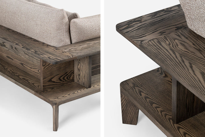 BLACK OILED ASH & SAFIRE 004 (MODEL: L)